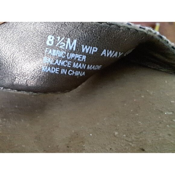 Aerosoles Slip On Sandals Reptile Print Comfort Slides Brown 8.5 M Women's - Picture 4 of 7